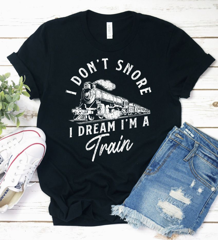 Snore Dram Trains Shirt Snore Dram Trains Shirt