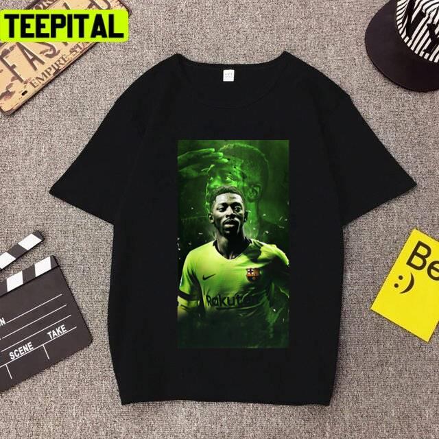 Soccer Legend Ousmane Dembele Barcelona Unisex T-Shirt Soccer Legend Ousmane Dembele Barcelona Unisex T-Shirt