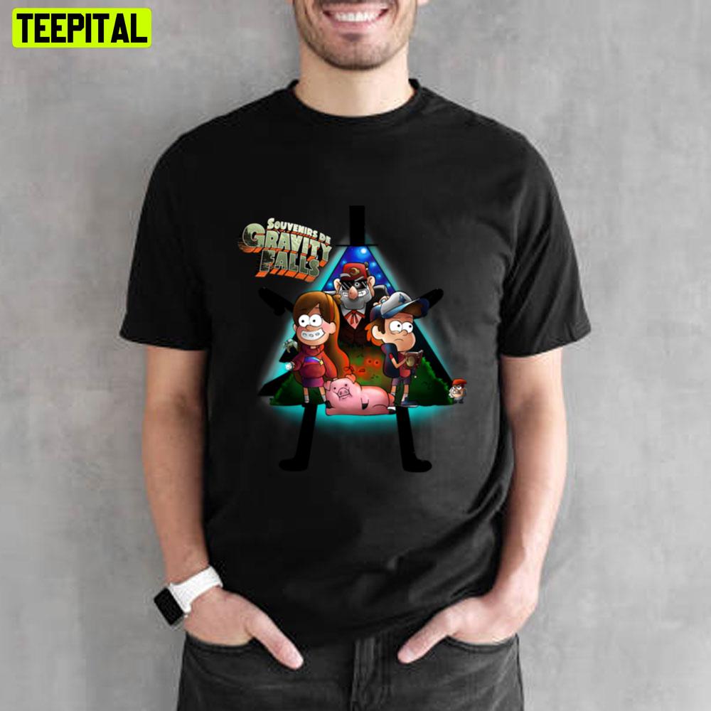 Souvenirs De Gravity Falls Unisex T-Shirt Souvenirs De Gravity Falls Unisex T-Shirt