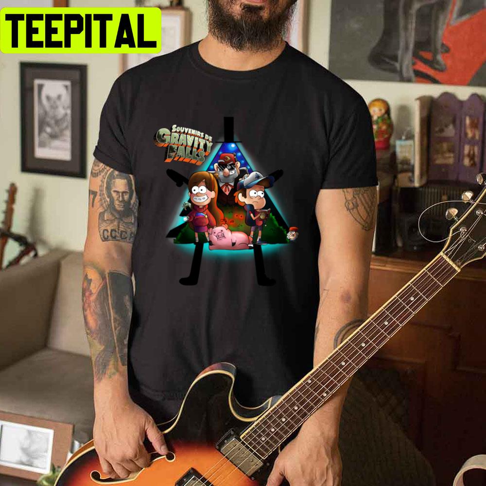 Souvenirs De Gravity Falls Unisex T-Shirt Souvenirs De Gravity Falls Unisex T-Shirt