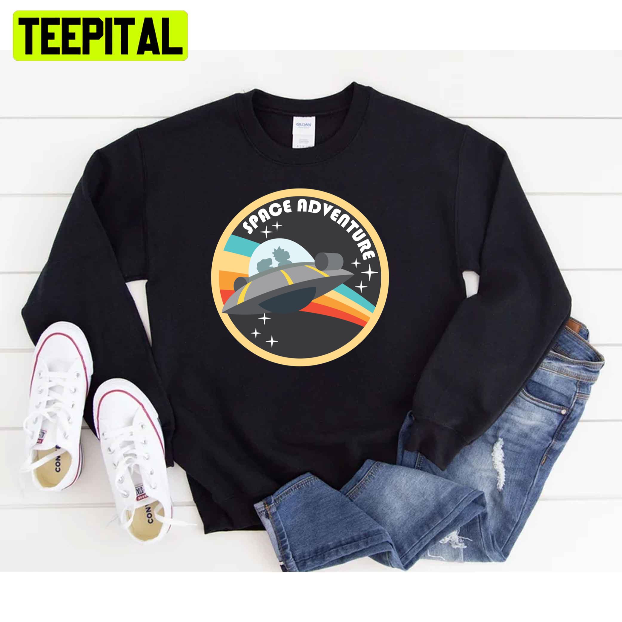 Space Adventure Rick & Morty Unisex T-Shirt Space Adventure Rick & Morty Unisex T-Shirt