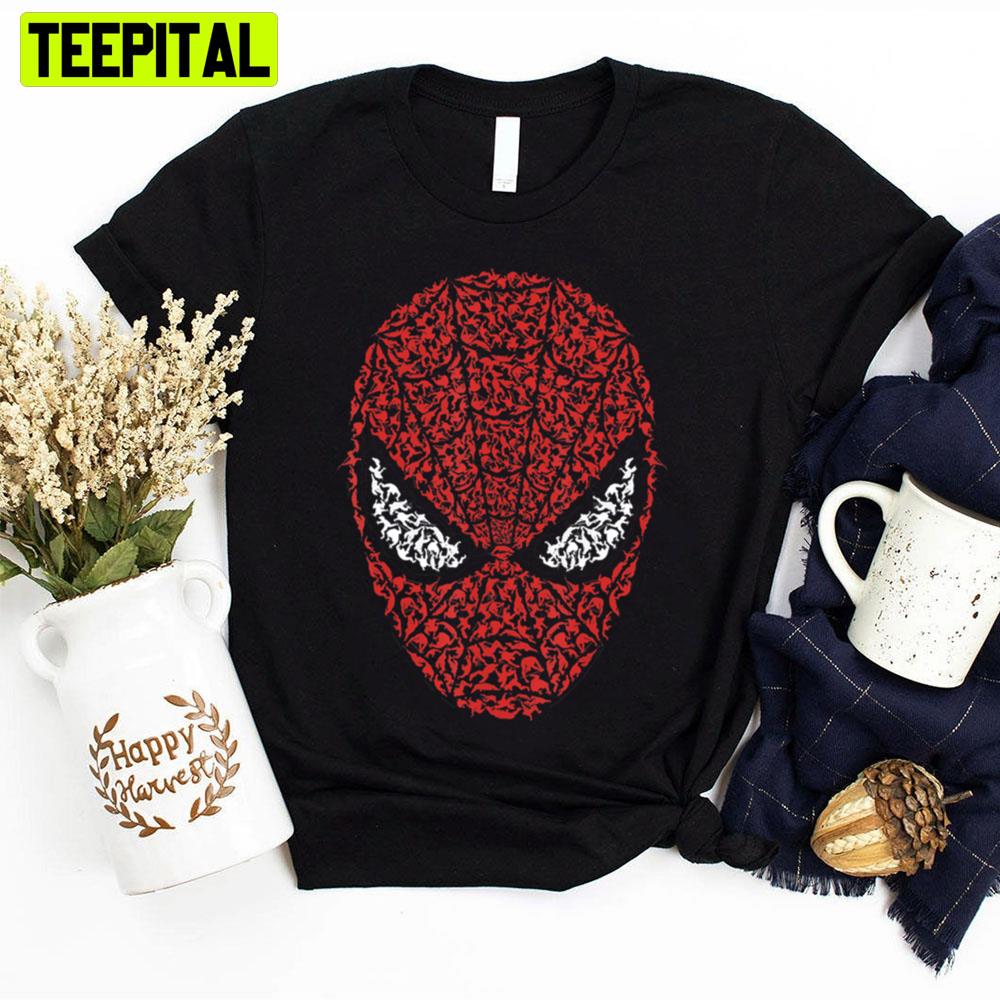 Spider Dudes Build Up Fill Unisex T-Shirt Spider Dudes Build Up Fill Unisex T-Shirt