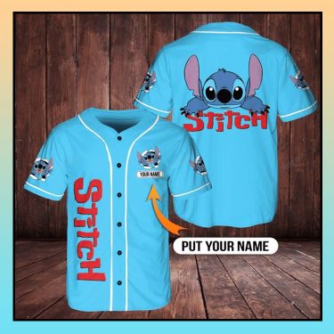 Stitch Baseball Jersey custom name 1 PK12 Stitch Baseball Jersey custom name 1 PK12