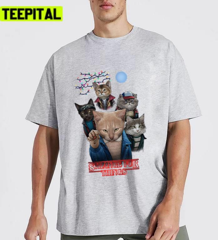 Strange Fur Things Iconic Moment Unisex T-Shirt Strange Fur Things Iconic Moment Unisex T-Shirt