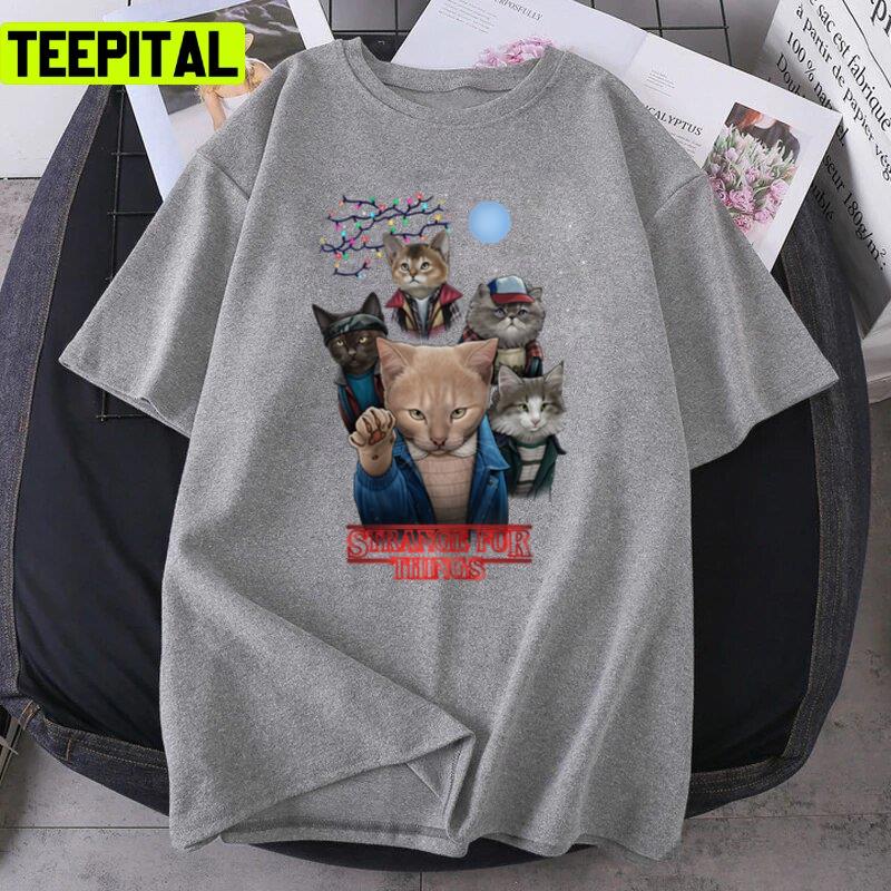 Strange Fur Things Iconic Moment Unisex T-Shirt Strange Fur Things Iconic Moment Unisex T-Shirt