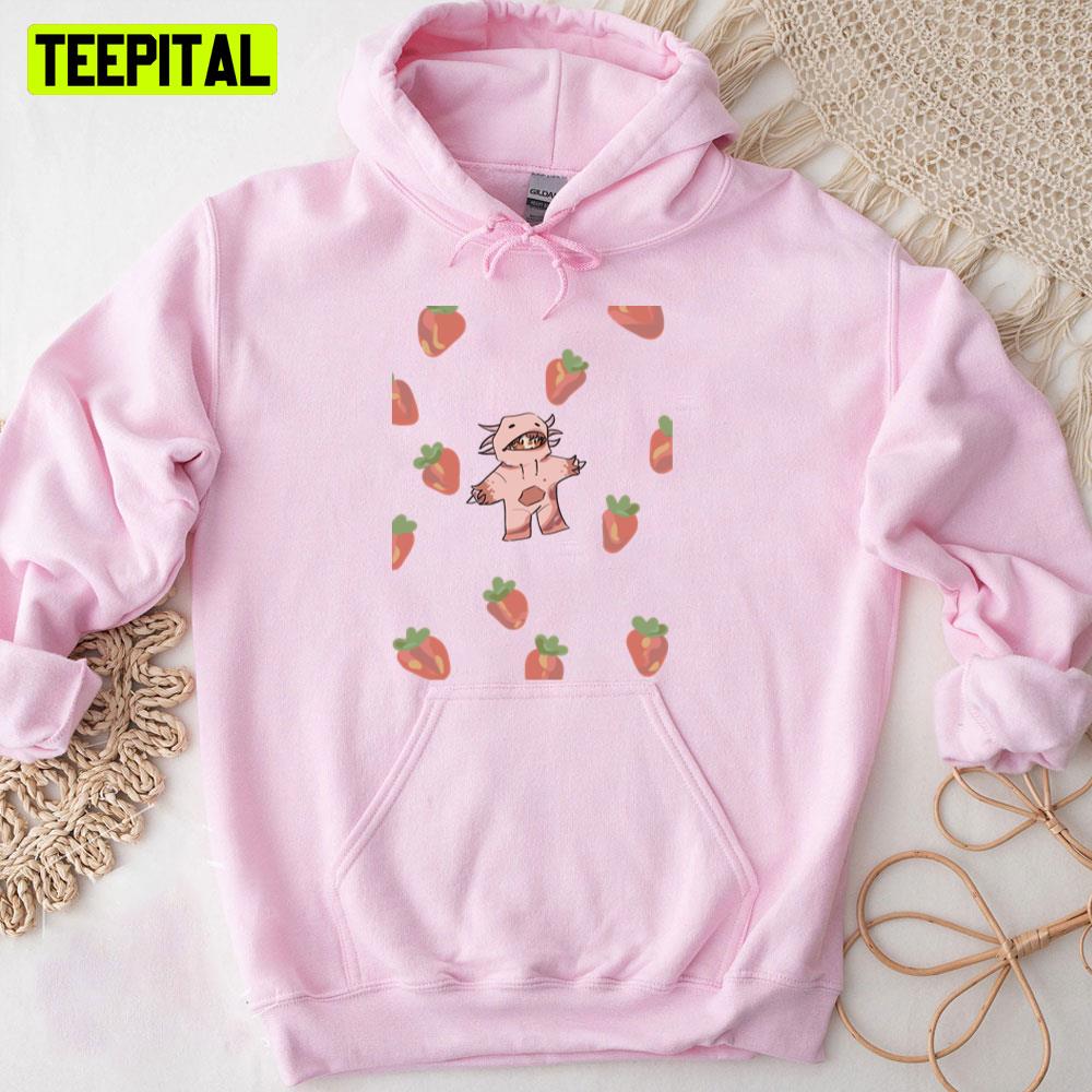 Strawberrys Axlotl Unisex T-Shirt Strawberrys Axlotl Unisex T-Shirt
