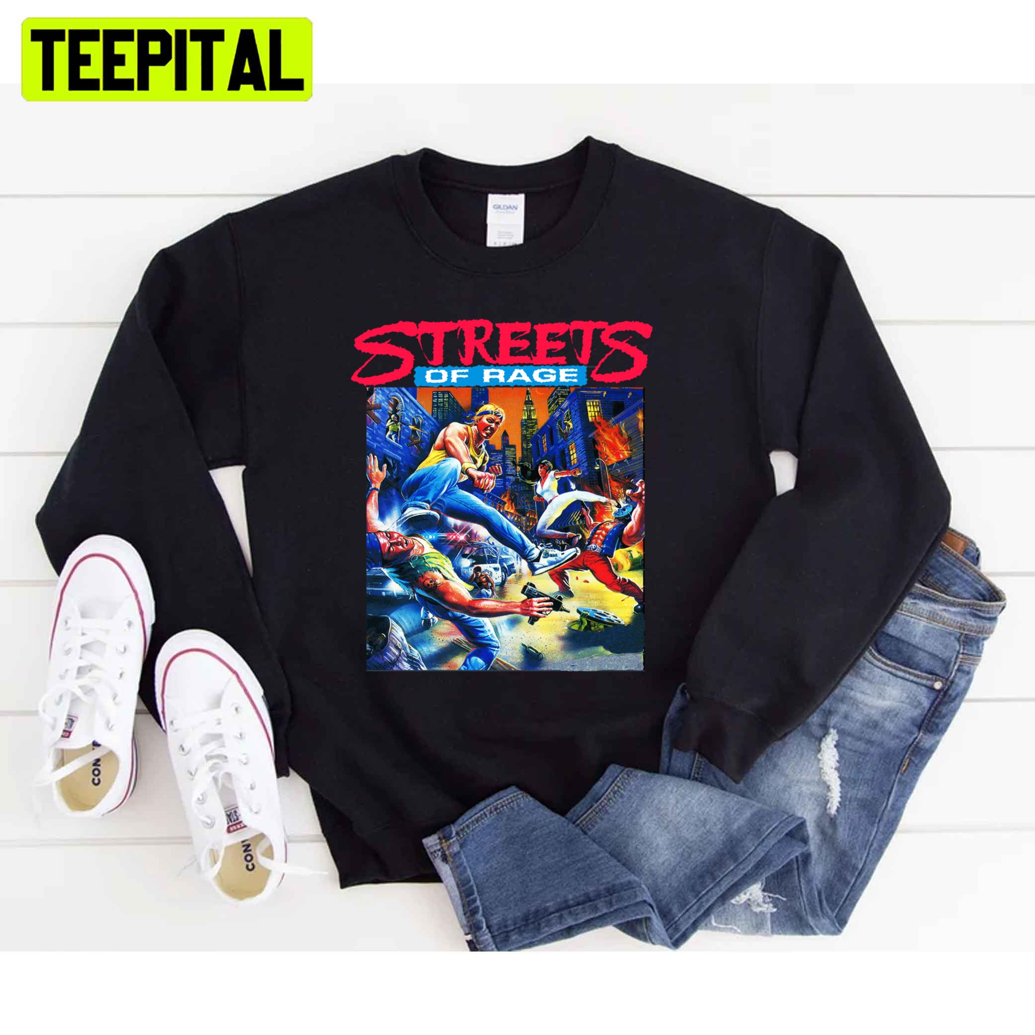 Streets Of Rage Cover Art Unisex T-Shirt Streets Of Rage Cover Art Unisex T-Shirt