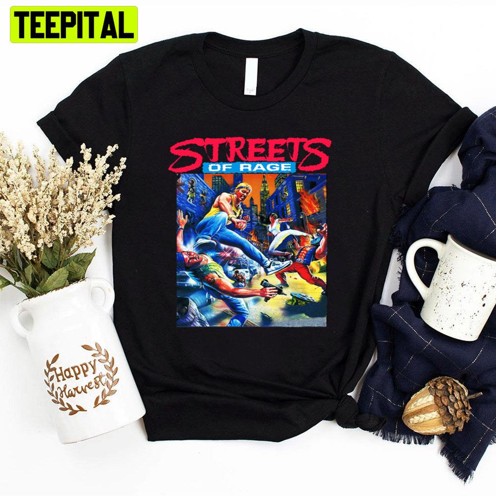 Streets Of Rage Cover Art Unisex T-Shirt Streets Of Rage Cover Art Unisex T-Shirt