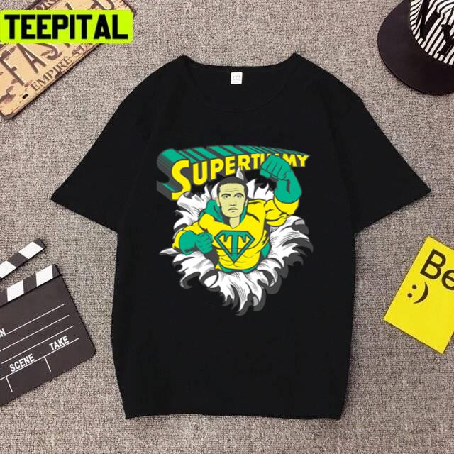 Super Timmy Logo Green Gold Everton Unisex T-Shirt Super Timmy Logo Green Gold Everton Unisex T-Shirt