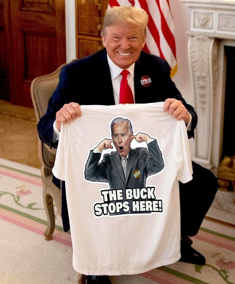 The Buck Stops Here Joe Biden Unisex T-Shirt The Buck Stops Here Joe Biden Unisex T-Shirt