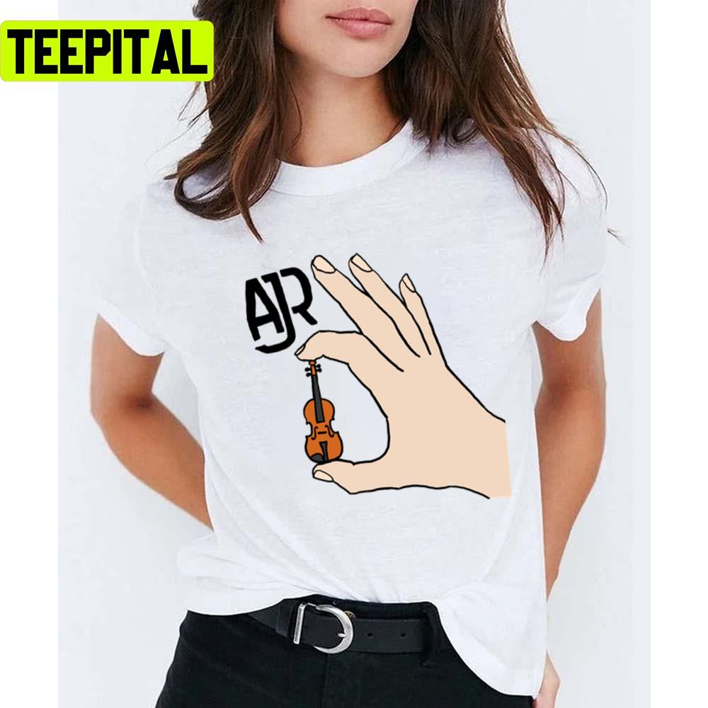 The Cute Ajr World's Smallest Violin Adam Jack And Ryan Met Unisex T-Shirt The Cute Ajr World's Smallest Violin Adam Jack And Ryan Met Unisex T-Shirt