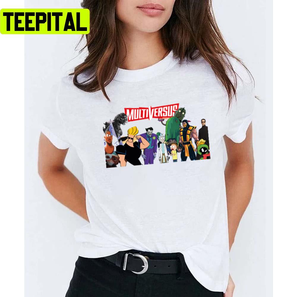 The Imagining United Multiversus Characters Marvel Unisex T-Shirt The Imagining United Multiversus Characters Marvel Unisex T-Shirt
