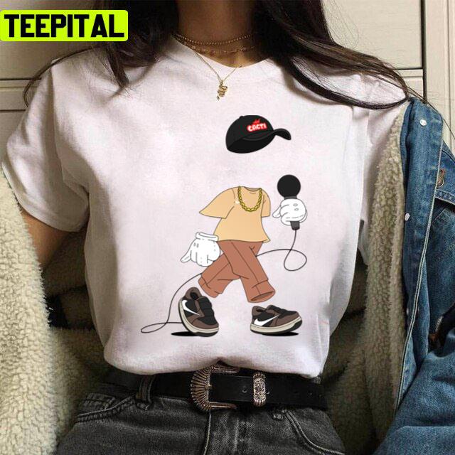 The Legend Rap Travis Scott Design Unisex T-Shirt The Legend Rap Travis Scott Design Unisex T-Shirt