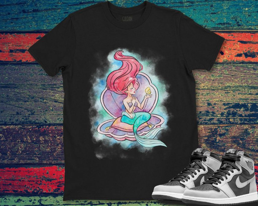 The Little Mermaid Ariel Cute Princess Vintage Graphic Unisex Gift T-Shirt The Little Mermaid Ariel Cute Princess Vintage Graphic Unisex Gift T-Shirt
