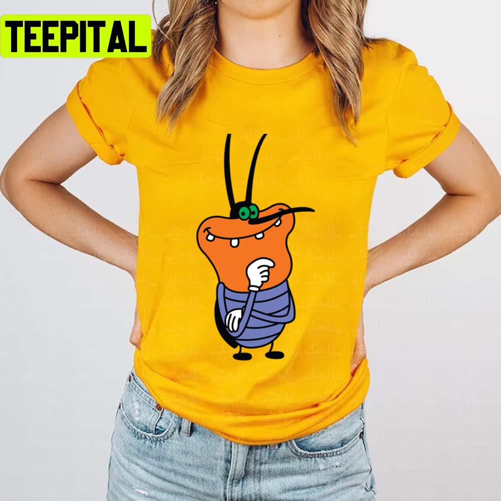 The Orange Cockroach Oggy And The Cockroaches Unisex T-Shirt The Orange Cockroach Oggy And The Cockroaches Unisex T-Shirt