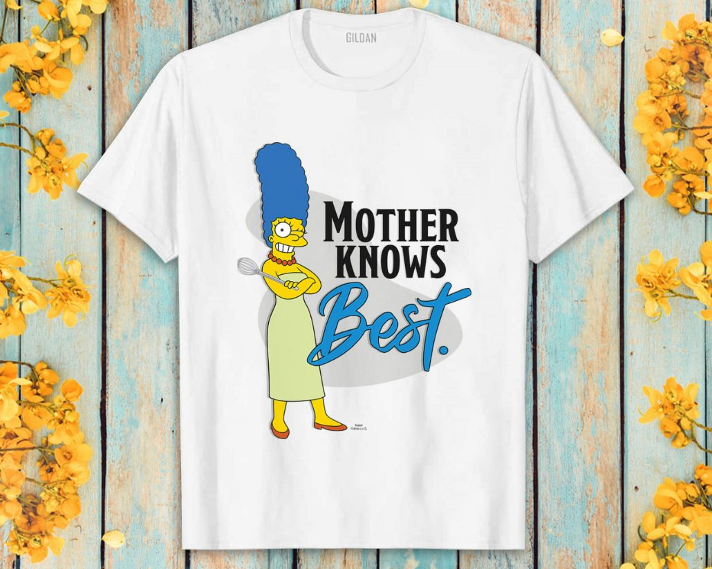 The Simpsons Marge Mother Knows Best T-Shirt The Simpsons Marge Mother Knows Best T-Shirt