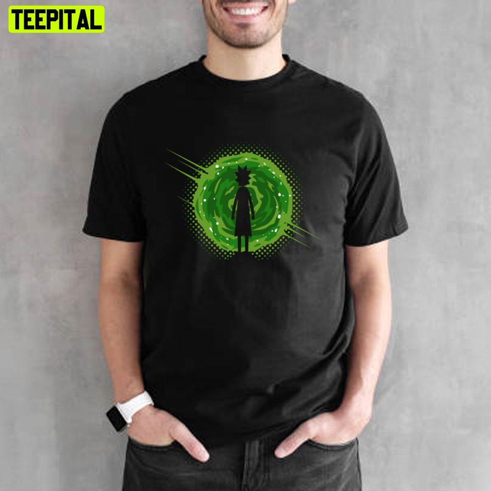 Through The Portal Rick Unisex T-Shirt Through The Portal Rick Unisex T-Shirt