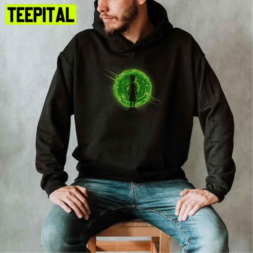 Through The Portal Rick Unisex T-Shirt