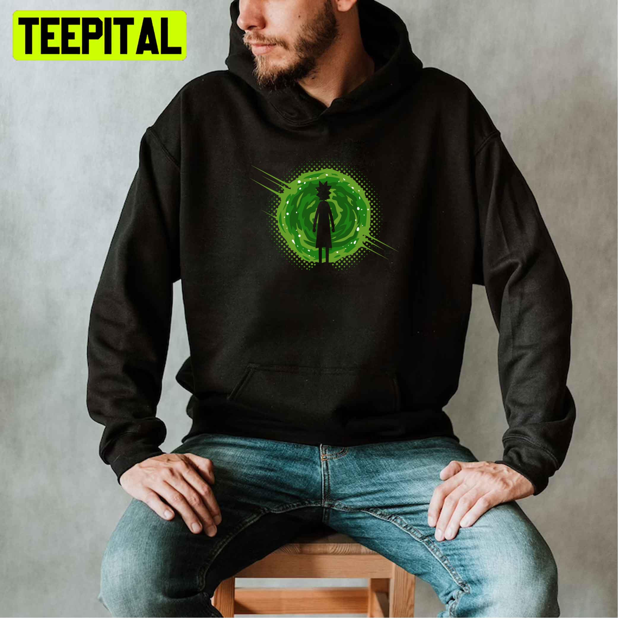 Through The Portal Rick Unisex T-Shirt Through The Portal Rick Unisex T-Shirt