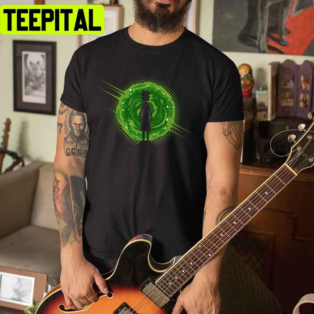 Through The Portal Rick Unisex T-Shirt Through The Portal Rick Unisex T-Shirt