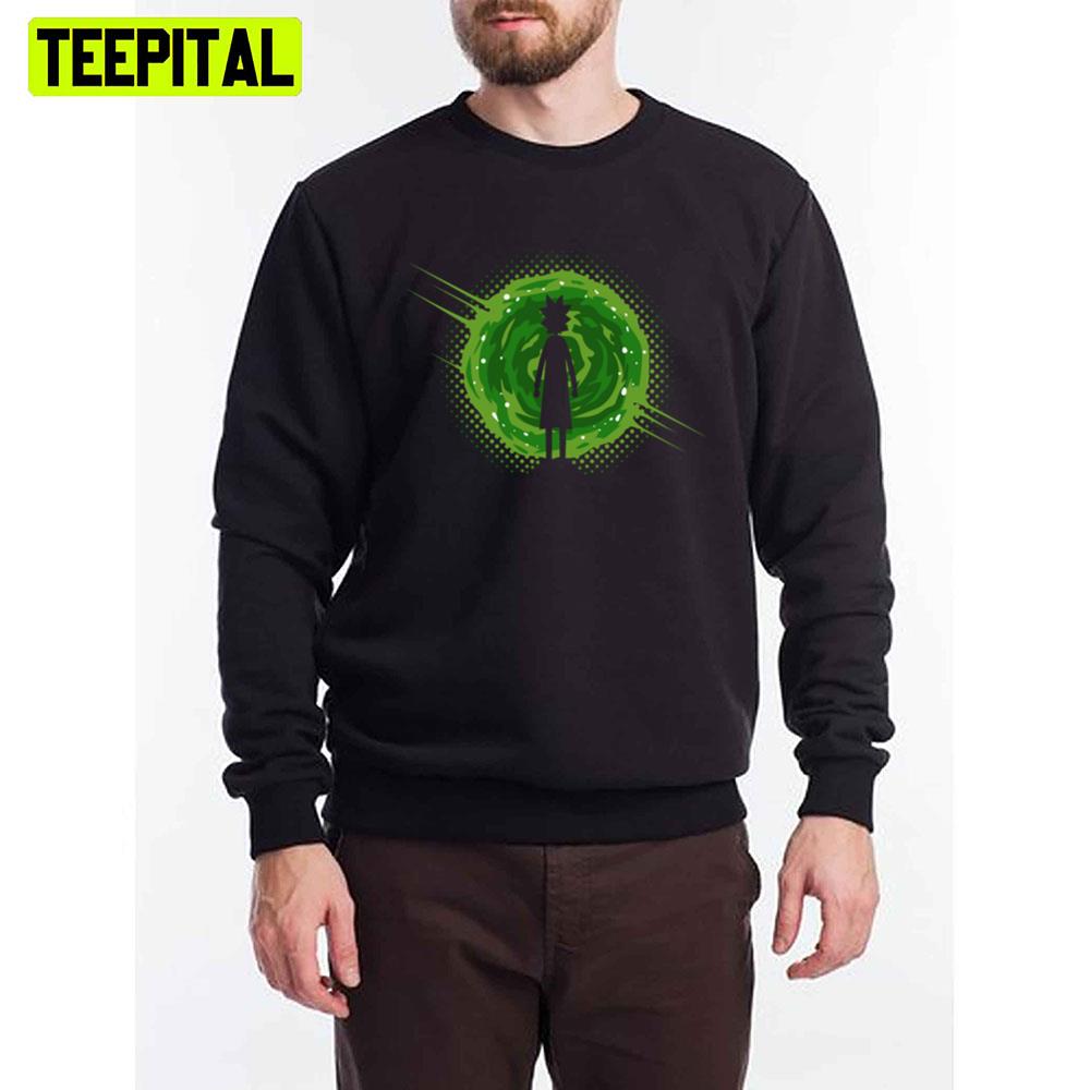 Through The Portal Rick Unisex T-Shirt Through The Portal Rick Unisex T-Shirt
