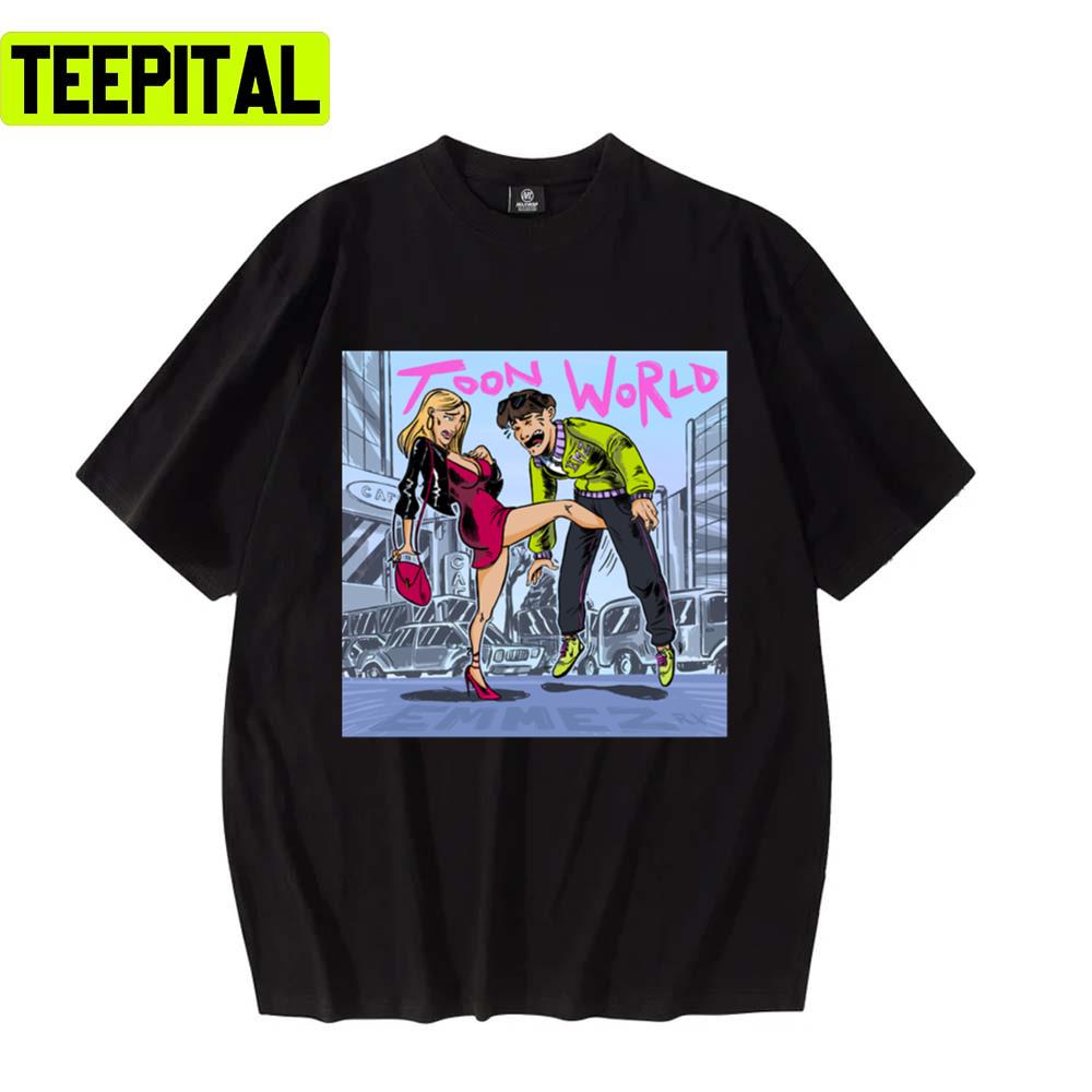 Toon World Emmez Funny Kick Unisex T-Shirt Toon World Emmez Funny Kick Unisex T-Shirt