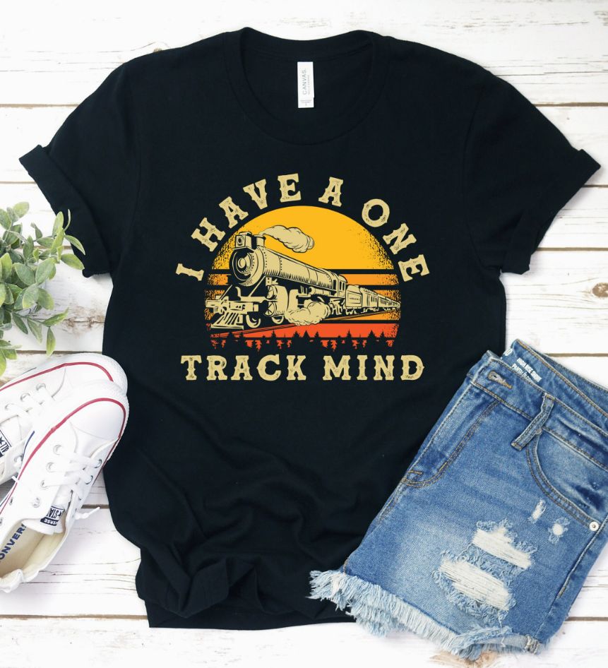 Train Track Mind Shirt Train Track Mind Shirt