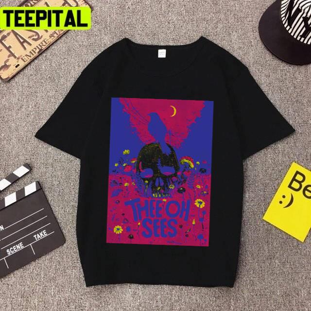 Tyall Segall Thee Oh Sees Colorful Art Unisex T-Shirt Tyall Segall Thee Oh Sees Colorful Art Unisex T-Shirt