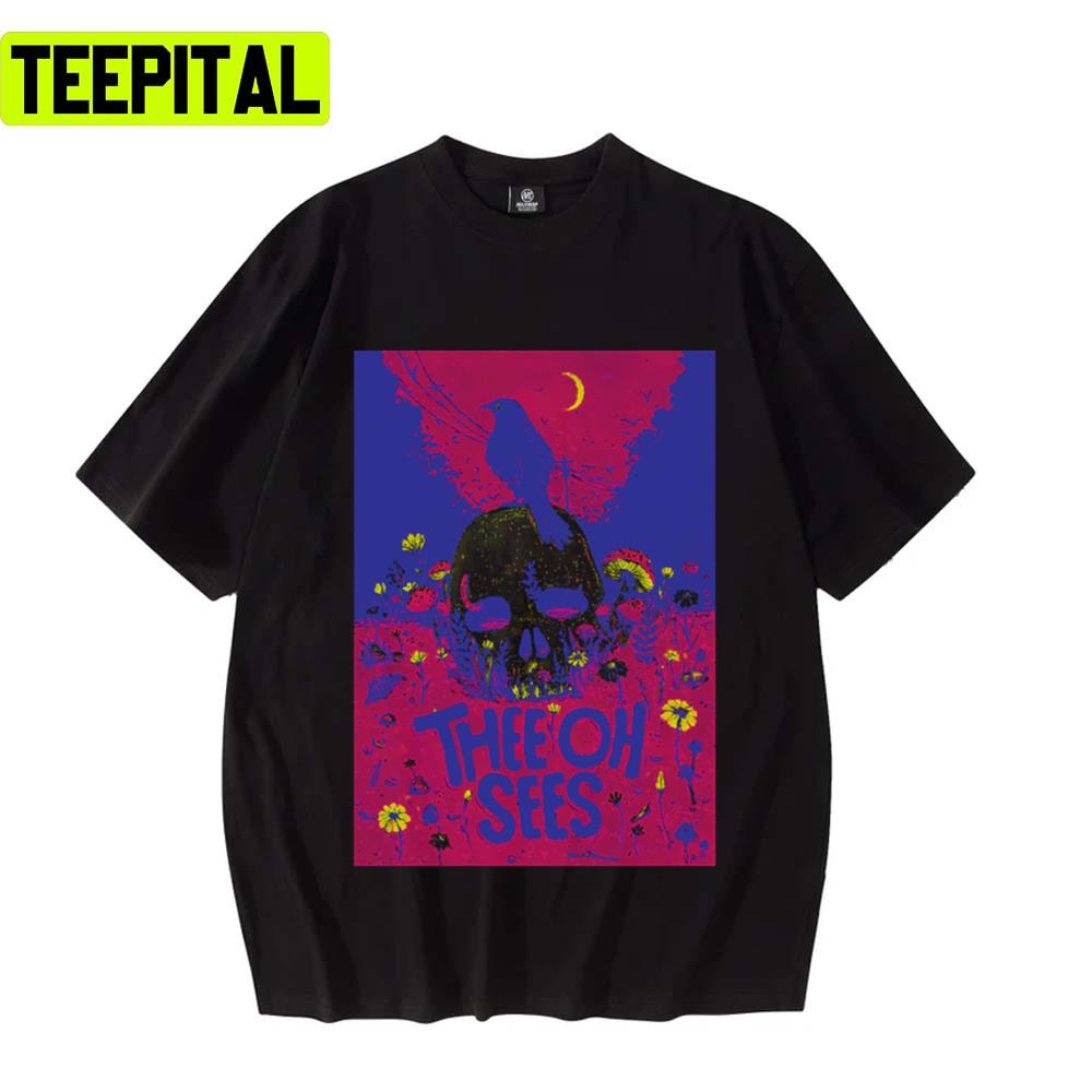 Tyall Segall Thee Oh Sees Colorful Art Unisex T-Shirt Tyall Segall Thee Oh Sees Colorful Art Unisex T-Shirt