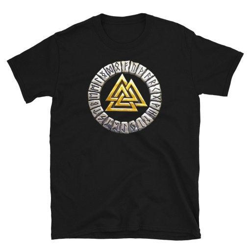 Valknut Pendant Talisman Unisex T-Shirt
