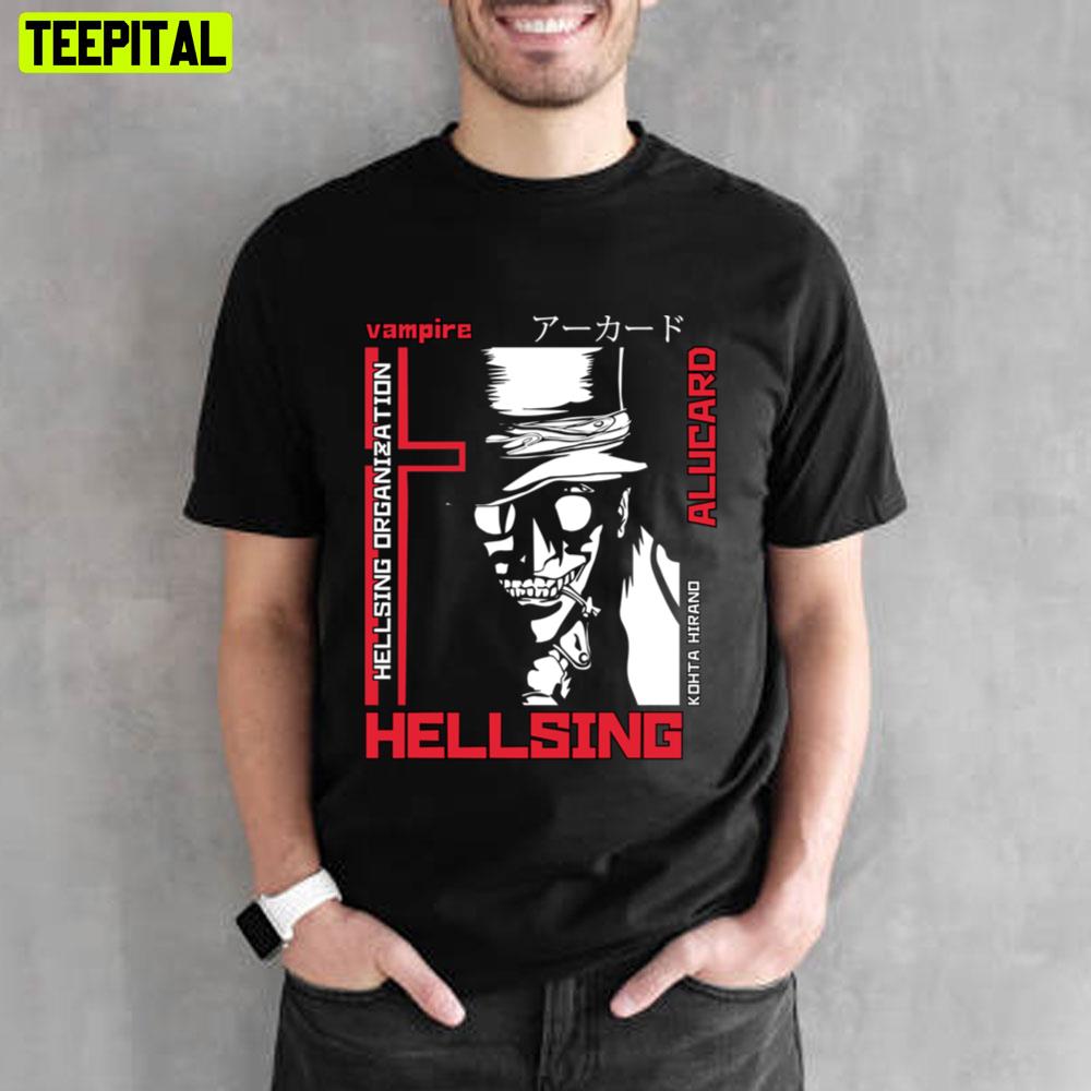 Vamprie Hellsing Kohta Hirano Unisex T-Shirt Vamprie Hellsing Kohta Hirano Unisex T-Shirt