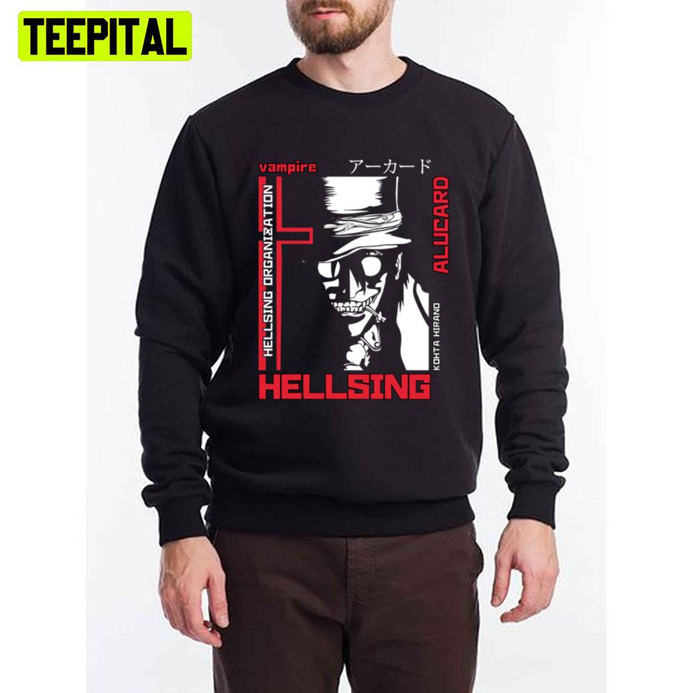 Vamprie Hellsing Kohta Hirano Unisex T-Shirt Vamprie Hellsing Kohta Hirano Unisex T-Shirt