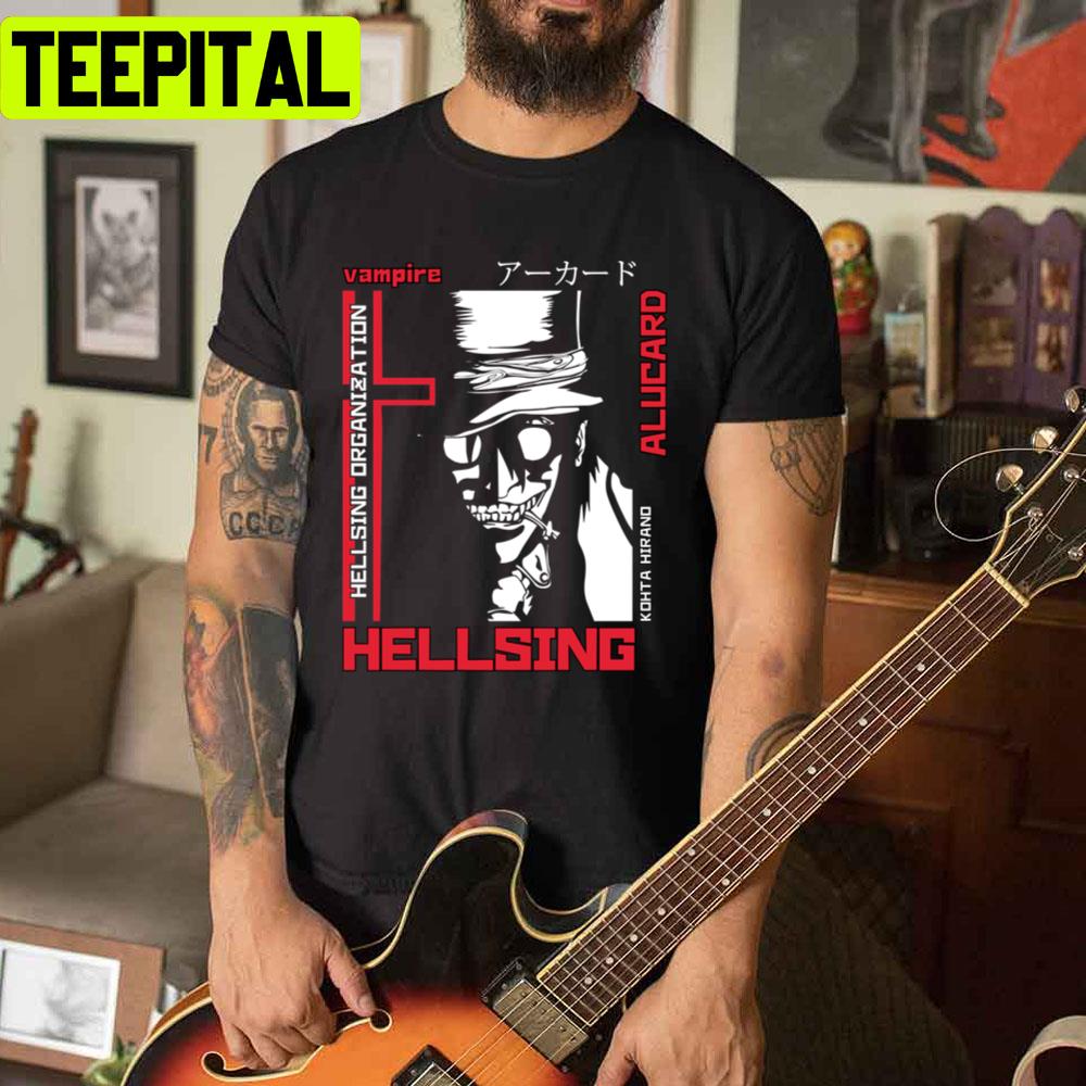 Vamprie Hellsing Kohta Hirano Unisex T-Shirt Vamprie Hellsing Kohta Hirano Unisex T-Shirt
