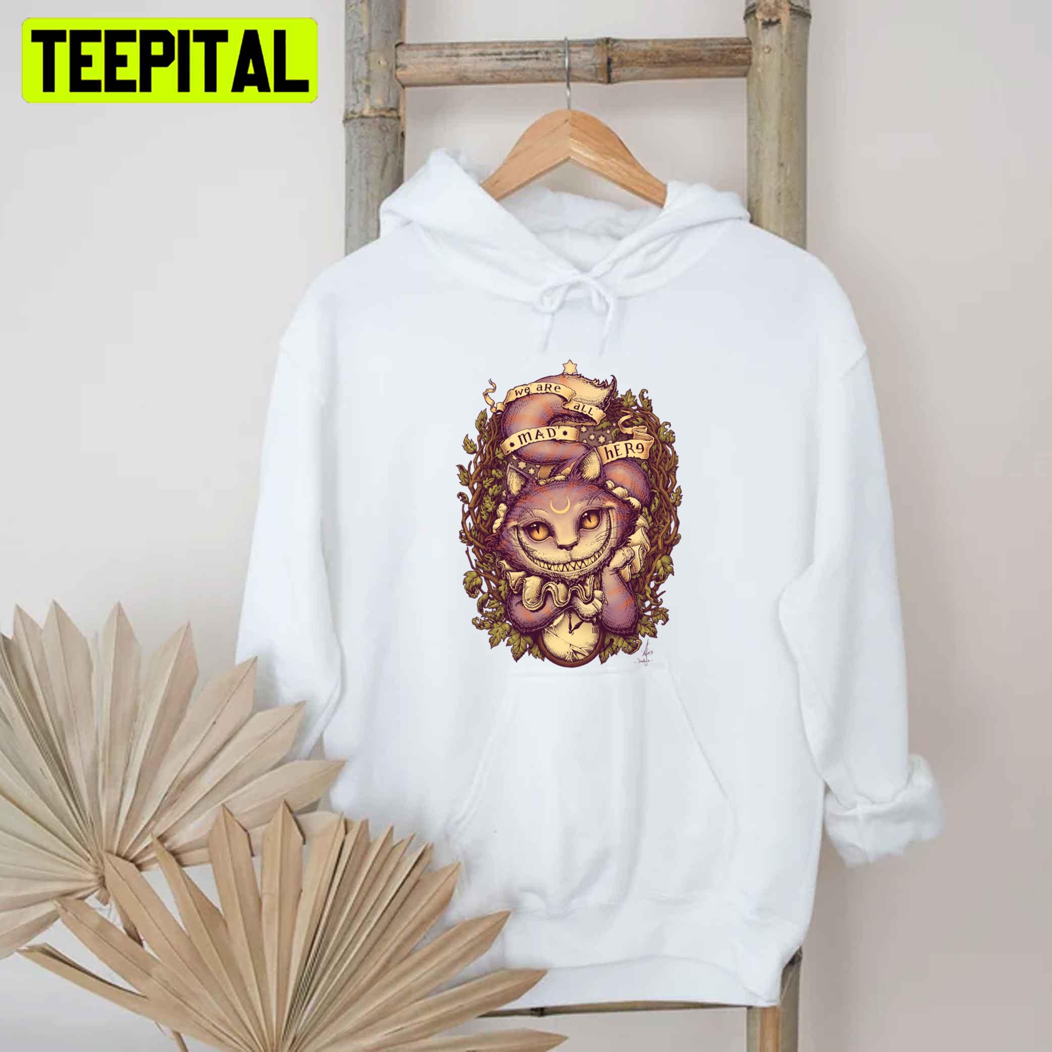 Vintage Cheshire Cat Relaxed Fit Unisex T-Shirt Vintage Cheshire Cat Relaxed Fit Unisex T-Shirt