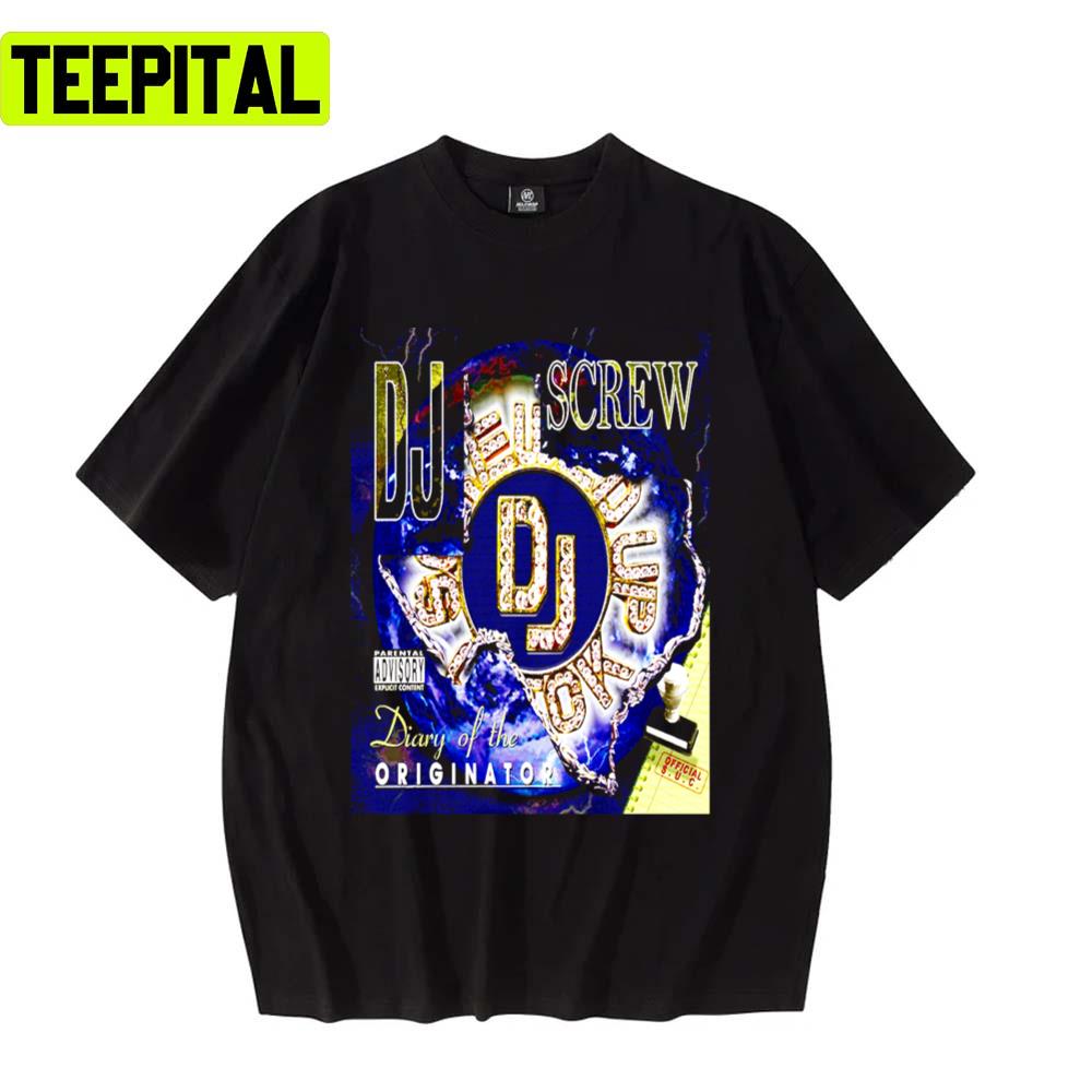 Vintage Design Dj Screw Outkast Rap Rock Music Unisex T-Shirt Vintage Design Dj Screw Outkast Rap Rock Music Unisex T-Shirt