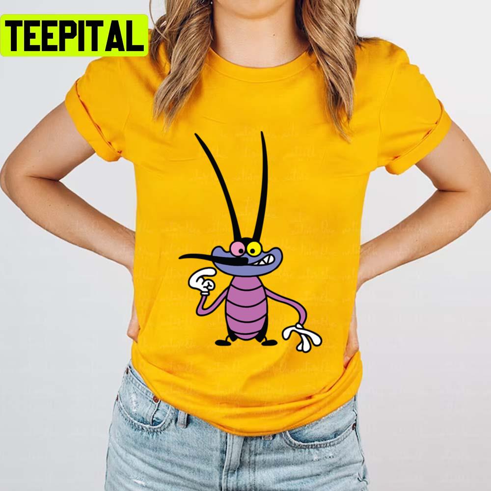 Vintage Oggy And The Cockroaches Merch Cute Unisex T-Shirt Vintage Oggy And The Cockroaches Merch Cute Unisex T-Shirt