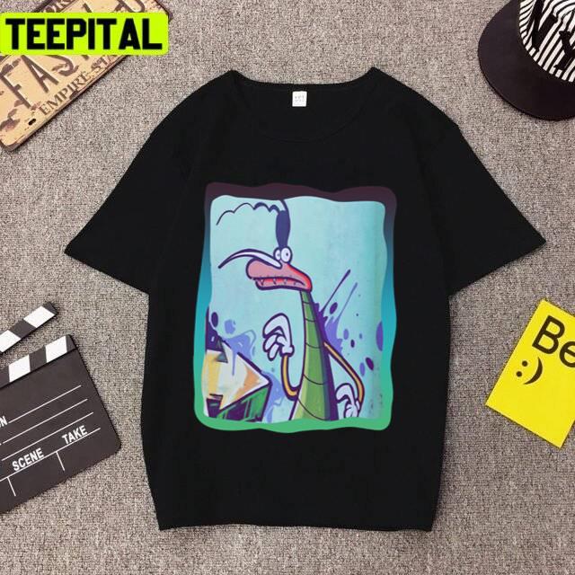 Vintage Oggy And The Cockroaches Oggy On A Hunt Graphic Unisex T-Shirt Vintage Oggy And The Cockroaches Oggy On A Hunt Graphic Unisex T-Shirt