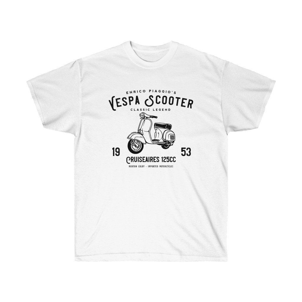 Vintage Piaggio Vespa Scooter 1953 125cc T-Shirt Vintage Piaggio Vespa Scooter 1953 125cc T-Shirt