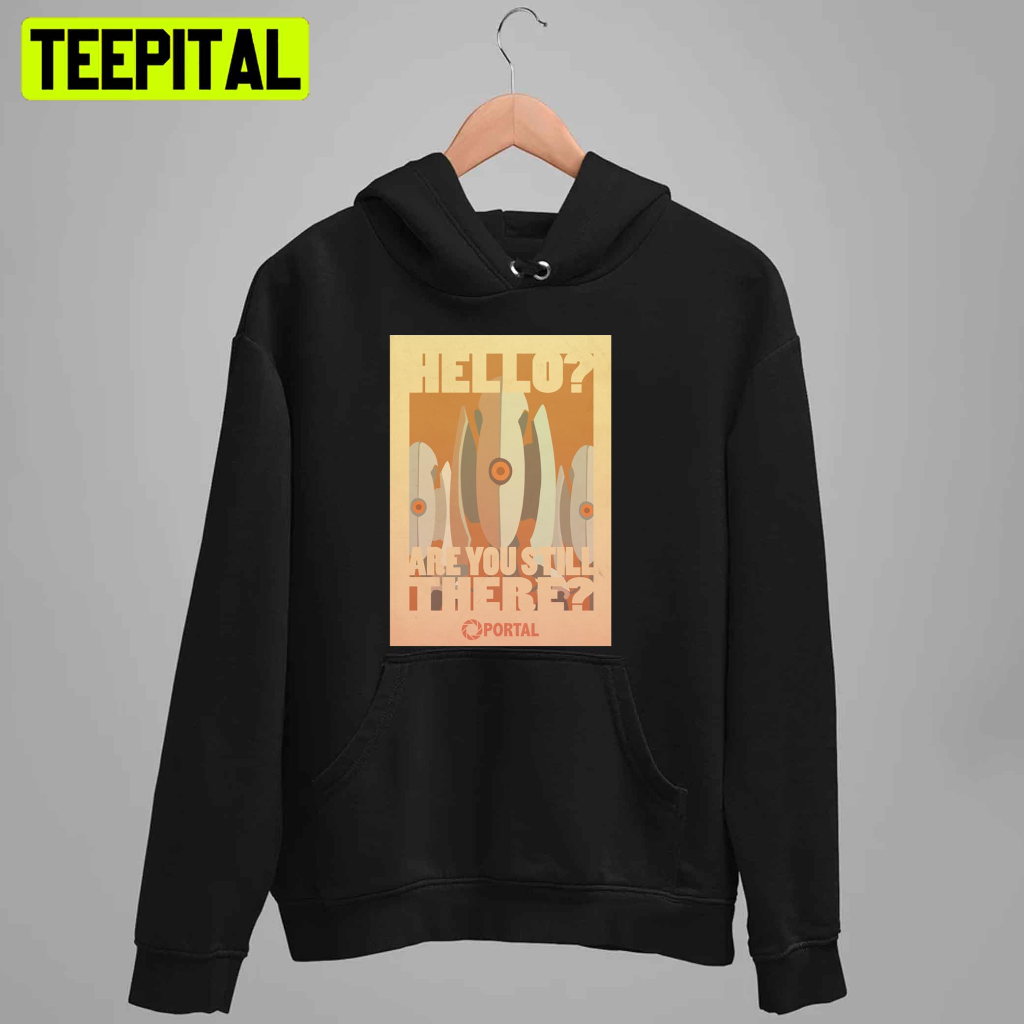 Vintage Portal Propaganda Turrets Unisex T-Shirt Vintage Portal Propaganda Turrets Unisex T-Shirt
