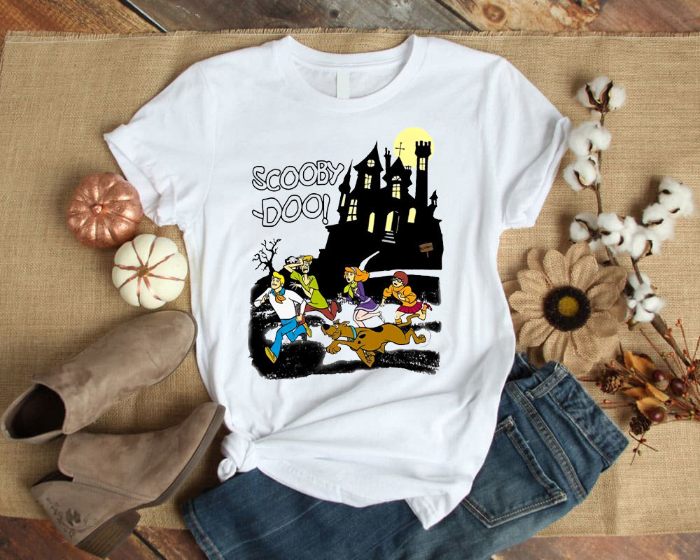 Vintage Retro Scooby Doo Cartoon Funny Unisex T-Shirt Vintage Retro Scooby Doo Cartoon Funny Unisex T-Shirt