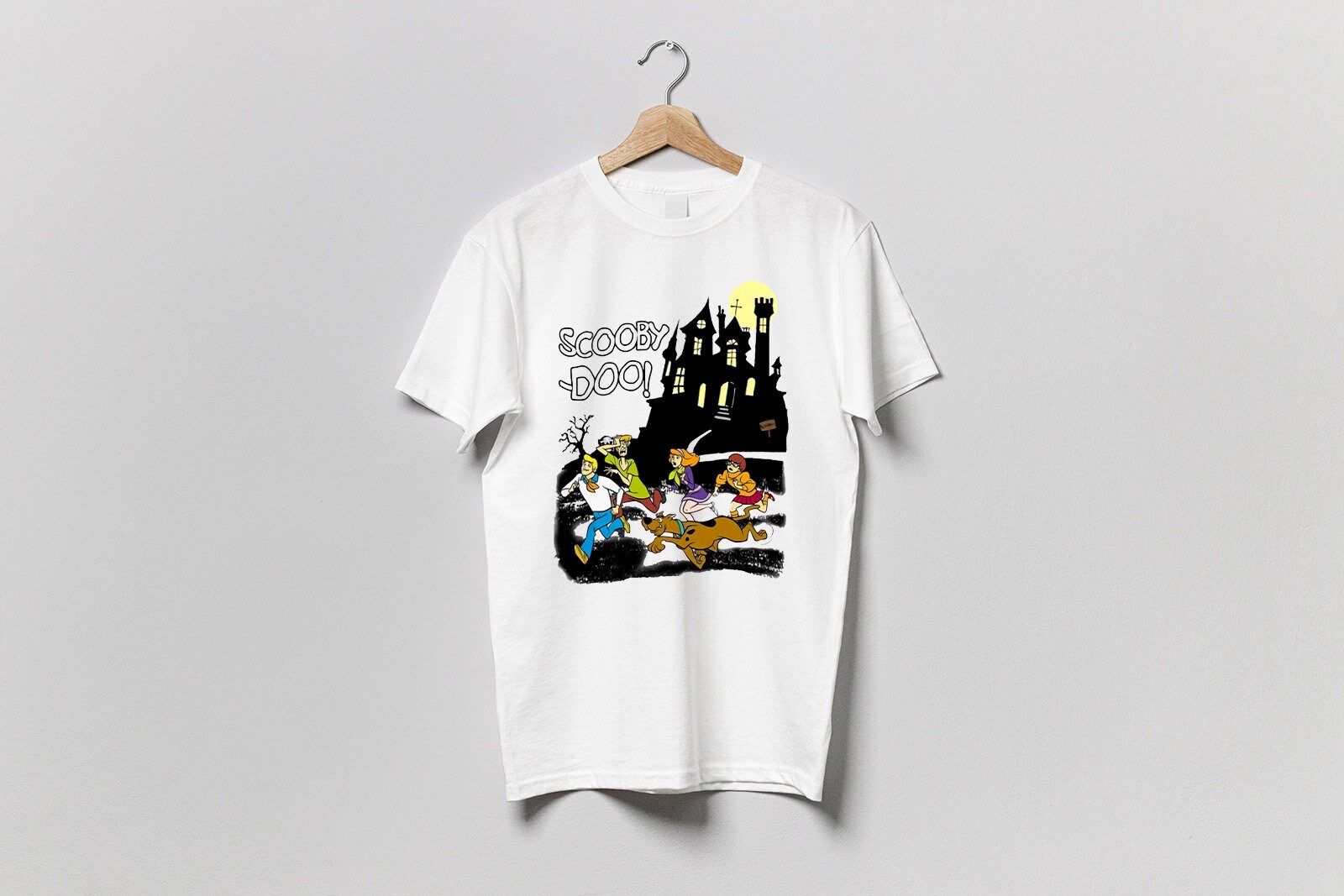 Vintage Retro Scooby Doo Cartoon Funny Unisex T-Shirt Vintage Retro Scooby Doo Cartoon Funny Unisex T-Shirt
