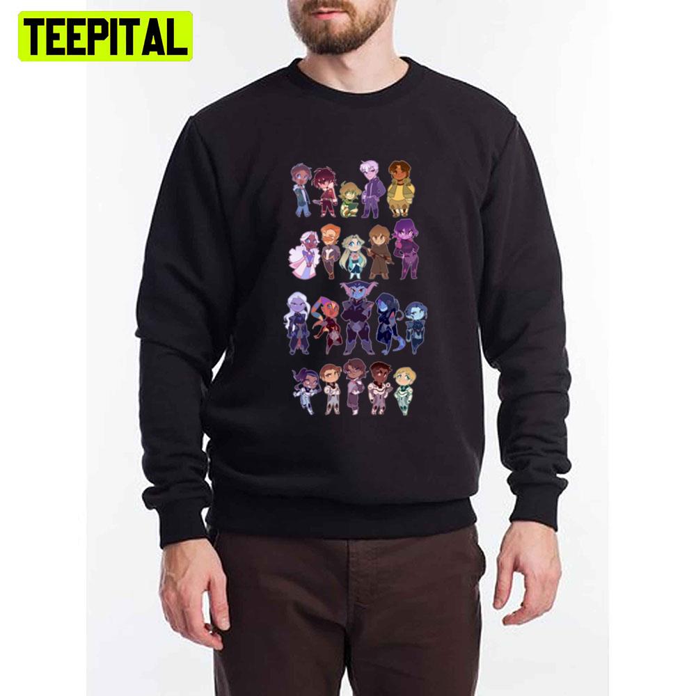 Voltron Chibis Unisex T-Shirt Voltron Chibis Unisex T-Shirt