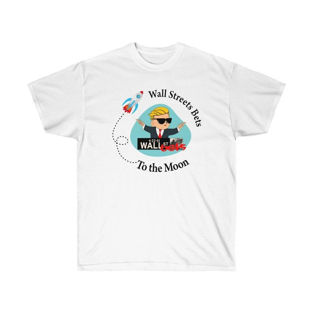 Wall Street Bets To The Moon Shirt Wall Street Bets To The Moon Shirt