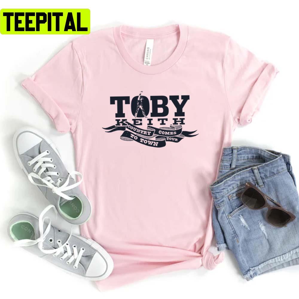Western Darkblue Toby Keith Unisex T-Shirt Western Darkblue Toby Keith Unisex T-Shirt