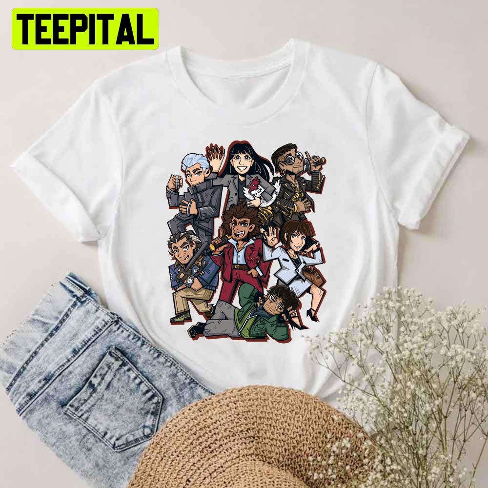 Yakuza Like A Dragon Team Unisex T-Shirt Yakuza Like A Dragon Team Unisex T-Shirt