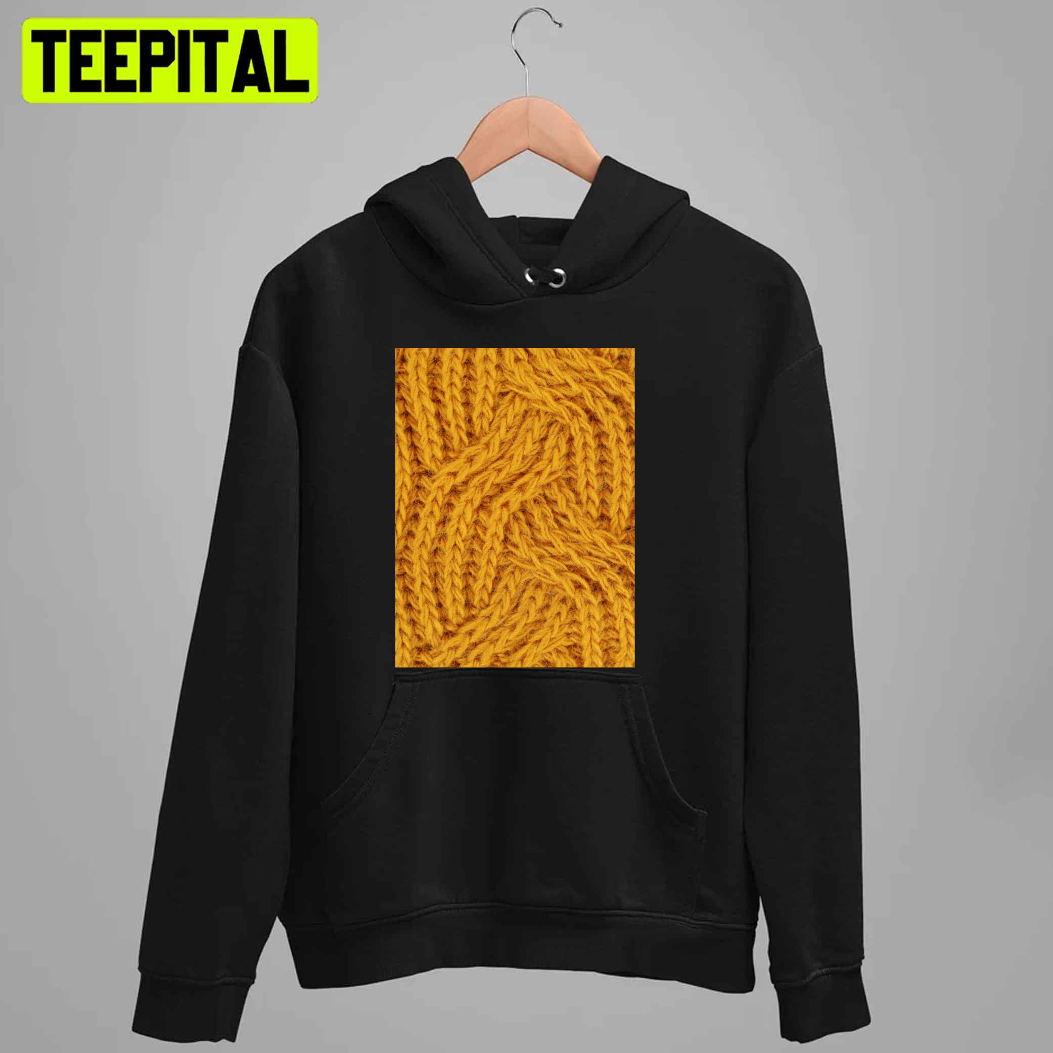 Yellow Wavy Pattern Unisex T-Shirt Yellow Wavy Pattern Unisex T-Shirt