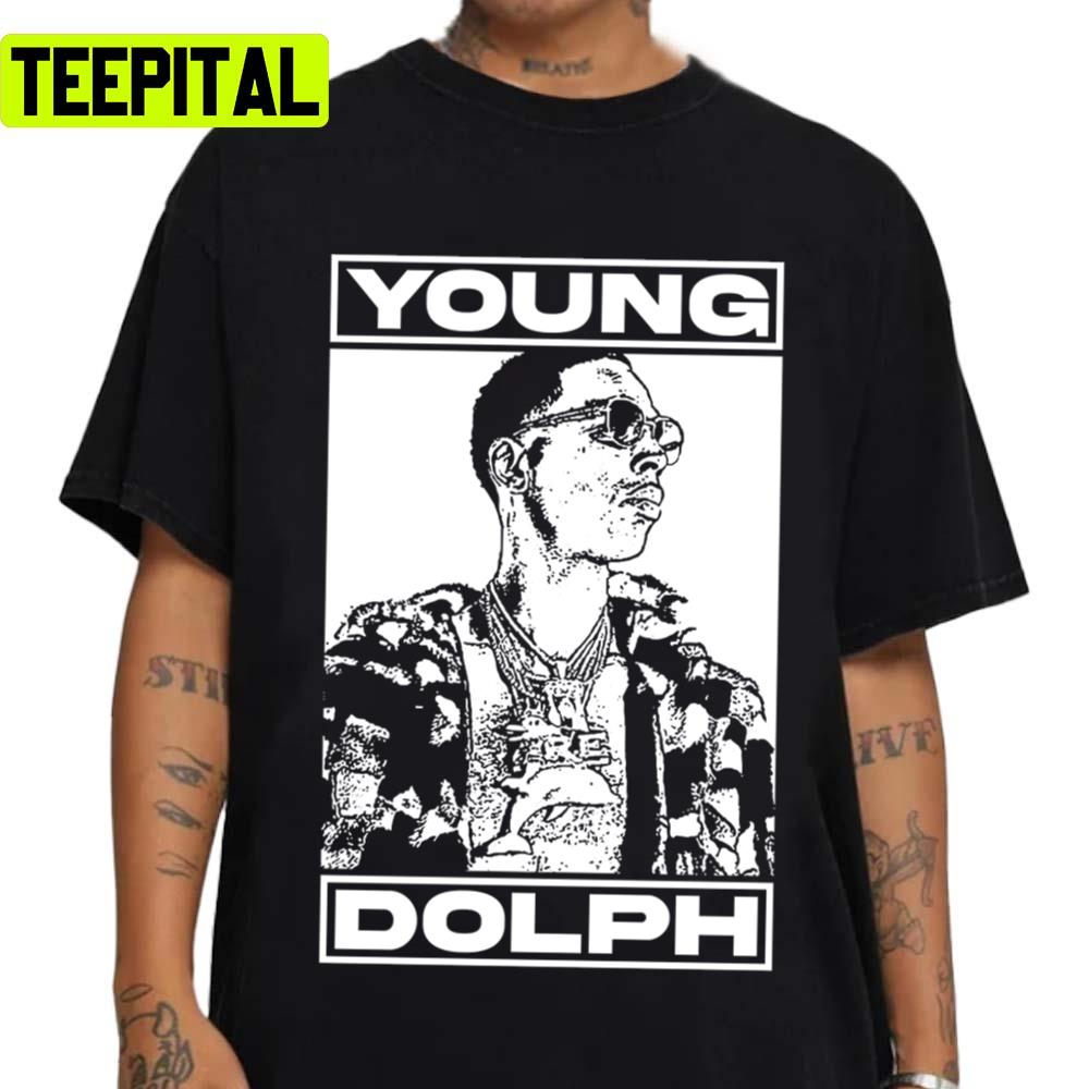 Young Dolph White Art Memories Design Unisex T-Shirt Young Dolph White Art Memories Design Unisex T-Shirt