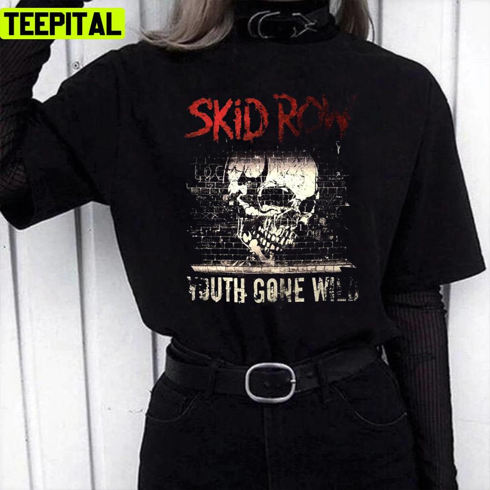 Youth Gone Wild Skid Row Art Unisex T-Shirt Youth Gone Wild Skid Row Art Unisex T-Shirt