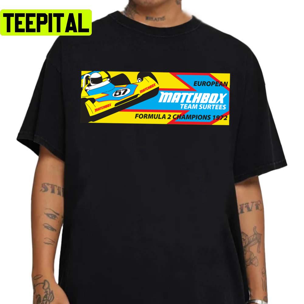 1972 Original Design John Smith Surtees Unisex T-Shirt 1972 Original Design John Smith Surtees Unisex T-Shirt