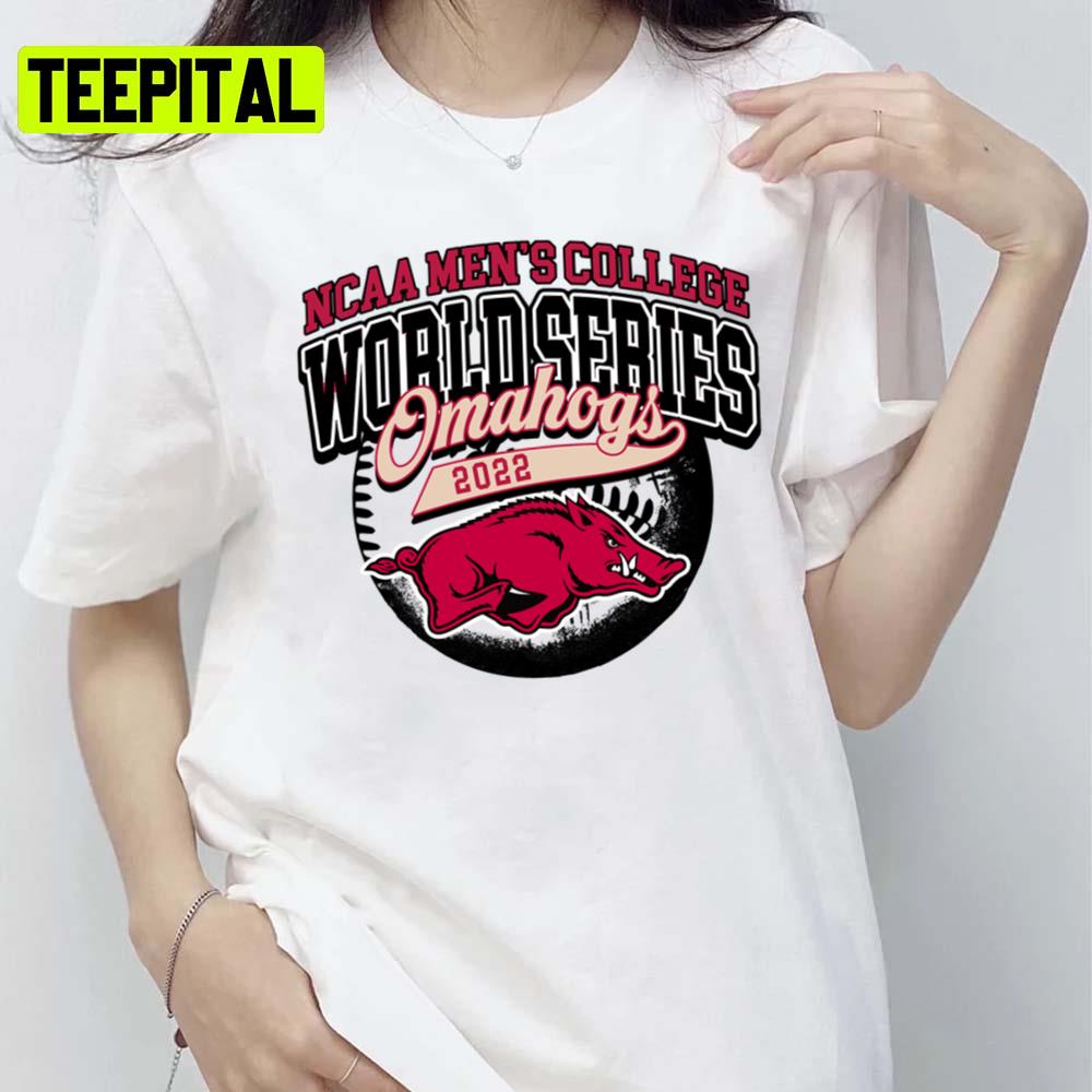 2022 Omahogs Arkansas Razorbaks Unisex T-Shirt 2022 Omahogs Arkansas Razorbaks Unisex T-Shirt